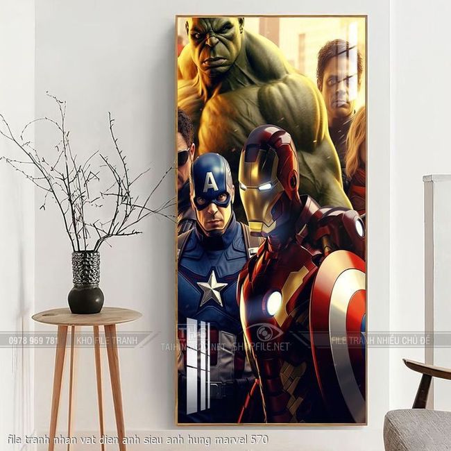file tranh nhan vat dien anh sieu anh hung marvel 570