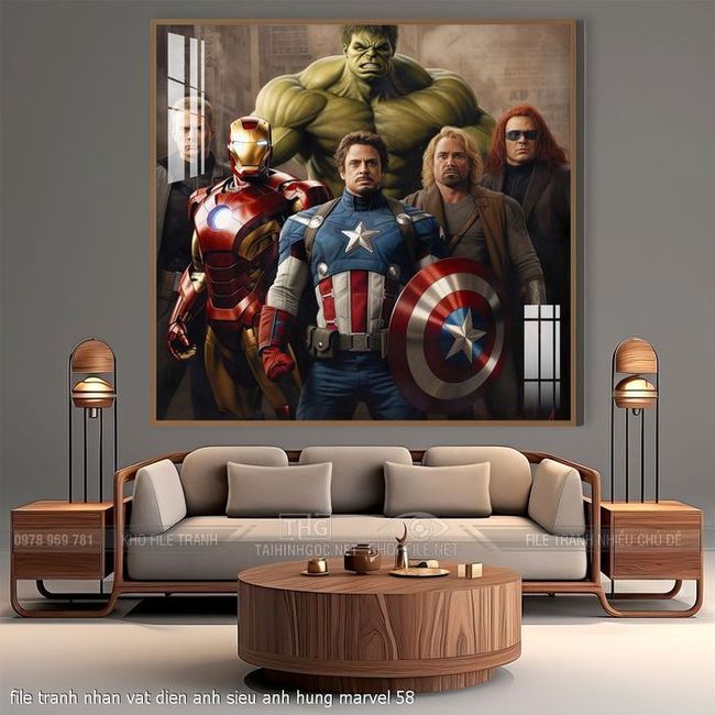file tranh nhan vat dien anh sieu anh hung marvel 58