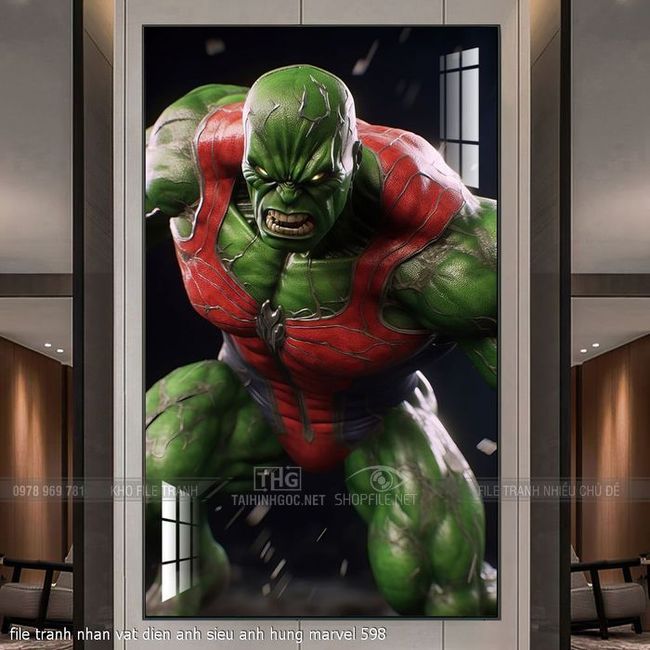 file tranh nhan vat dien anh sieu anh hung marvel 598