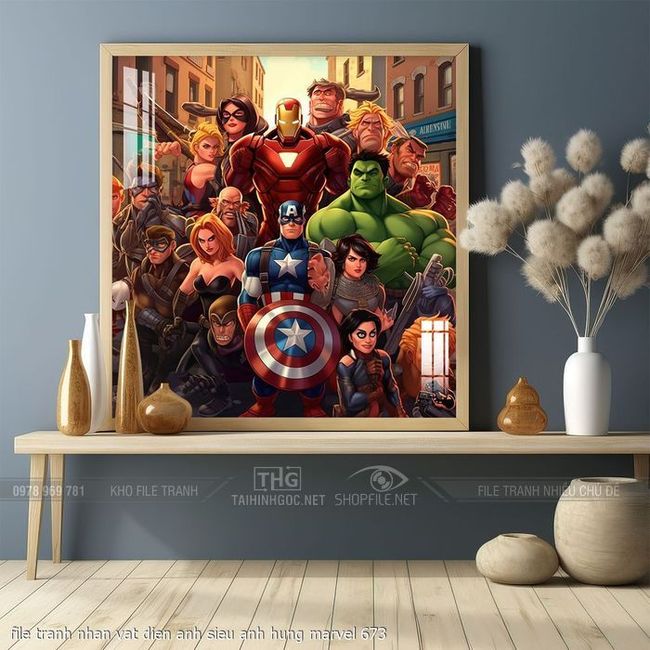 file tranh nhan vat dien anh sieu anh hung marvel 673