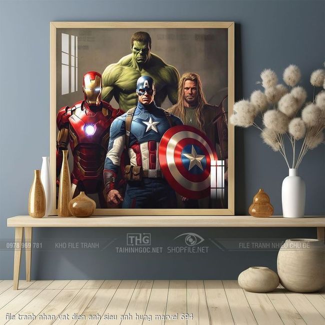 file tranh nhan vat dien anh sieu anh hung marvel 694