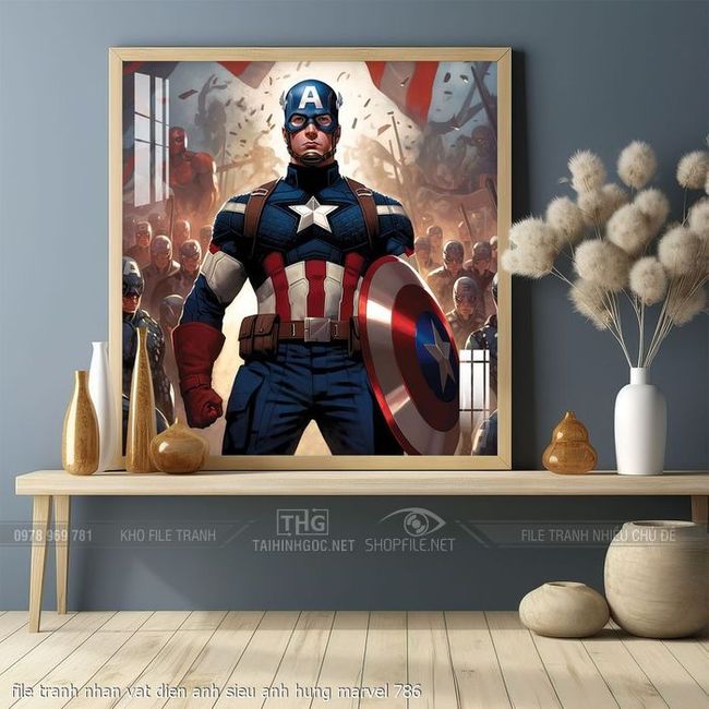 file tranh nhan vat dien anh sieu anh hung marvel 786