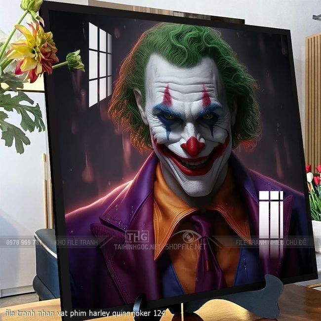 file tranh nhan vat phim harley quinn joker 124