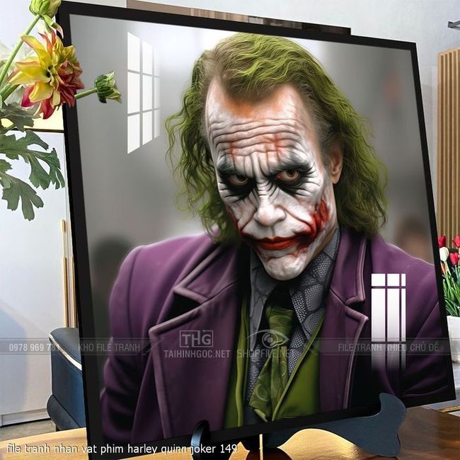 file tranh nhan vat phim harley quinn joker 149