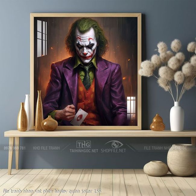 file tranh nhan vat phim harley quinn joker 155