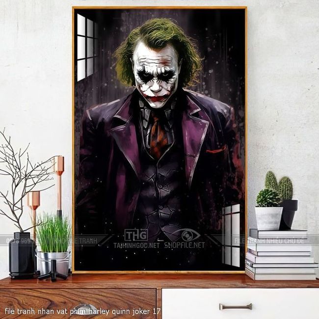 file tranh nhan vat phim harley quinn joker 17
