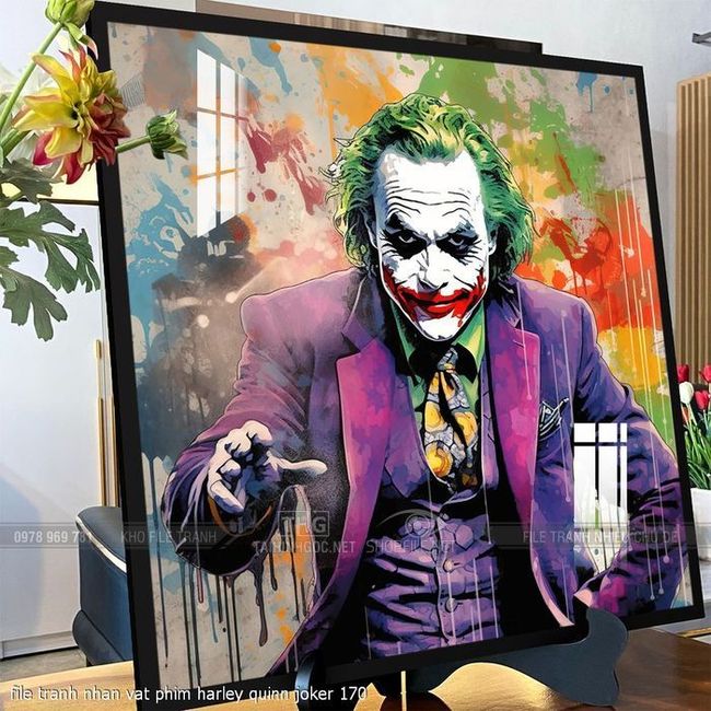 file tranh nhan vat phim harley quinn joker 170