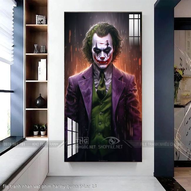 file tranh nhan vat phim harley quinn joker 18