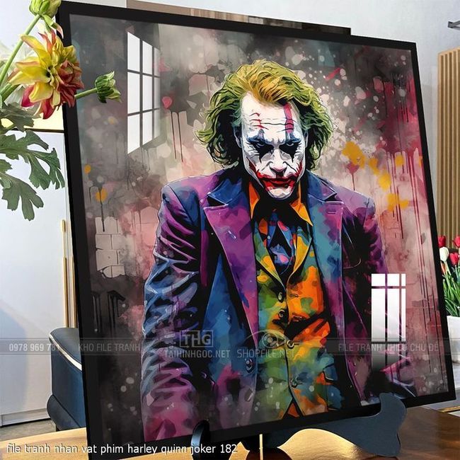 file tranh nhan vat phim harley quinn joker 182