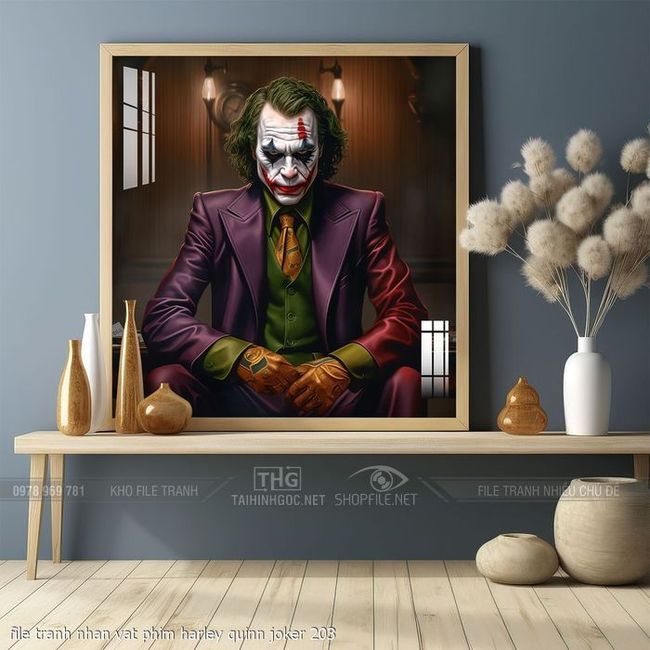 file tranh nhan vat phim harley quinn joker 203