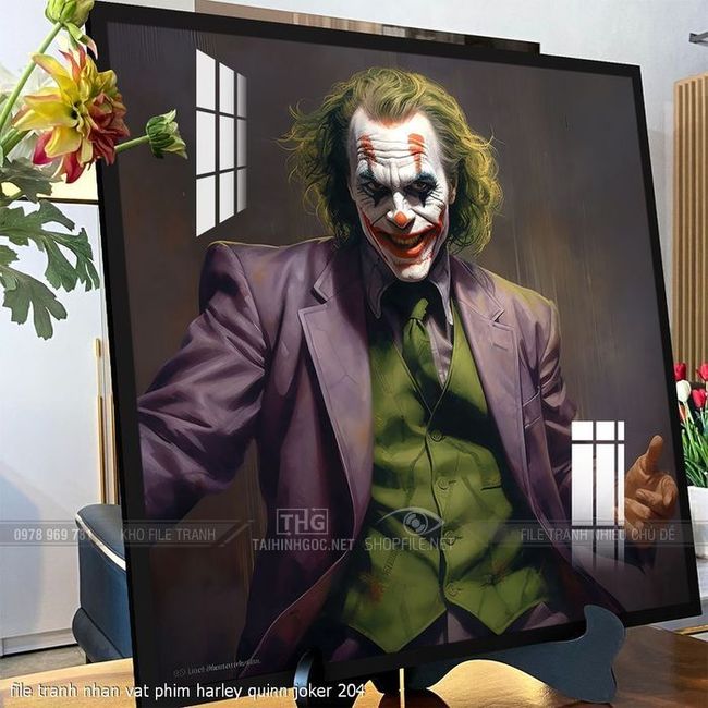 file tranh nhan vat phim harley quinn joker 204