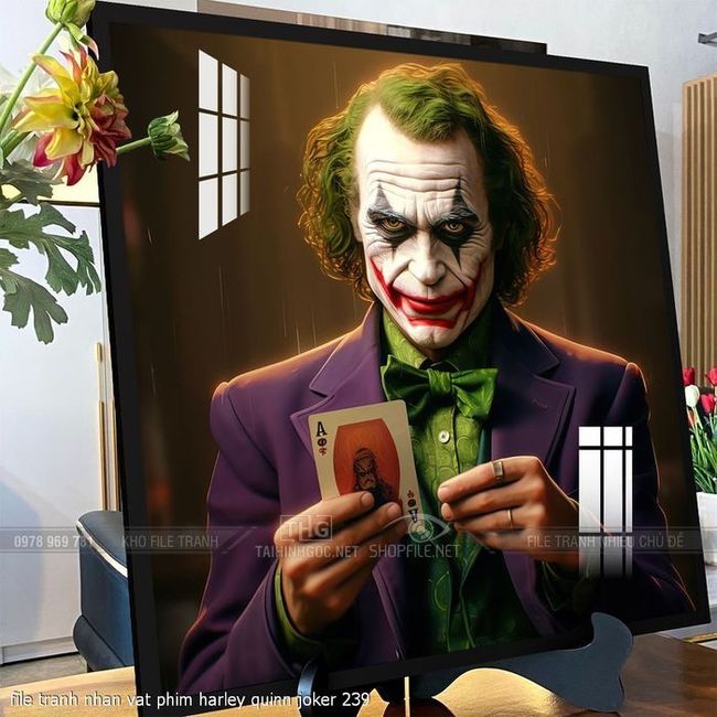 file tranh nhan vat phim harley quinn joker 239