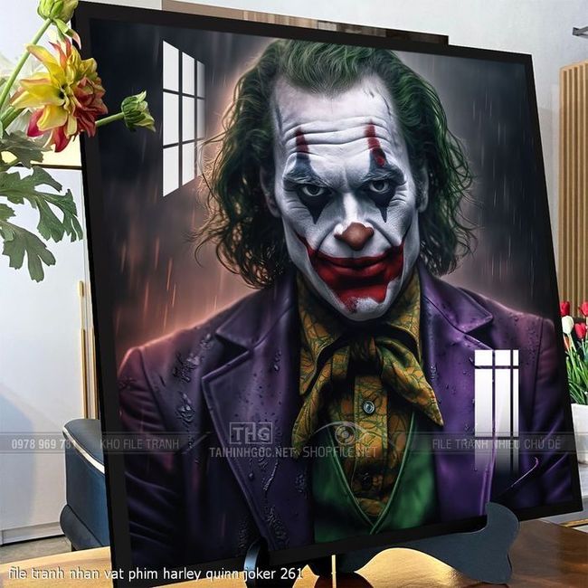 file tranh nhan vat phim harley quinn joker 261