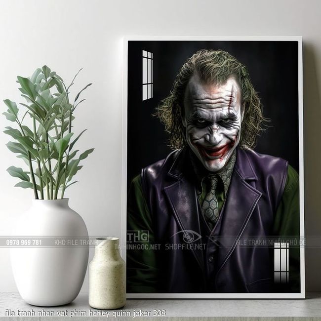 file tranh nhan vat phim harley quinn joker 308