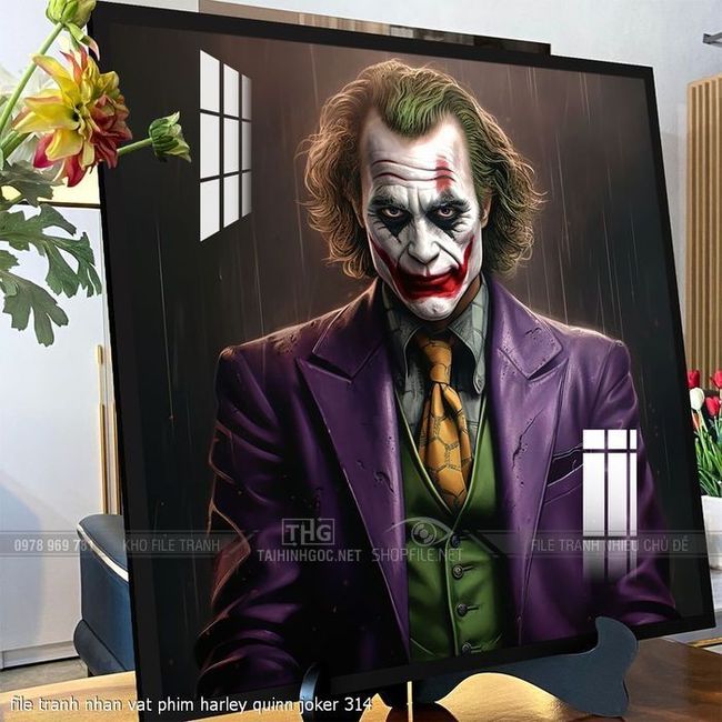 file tranh nhan vat phim harley quinn joker 314