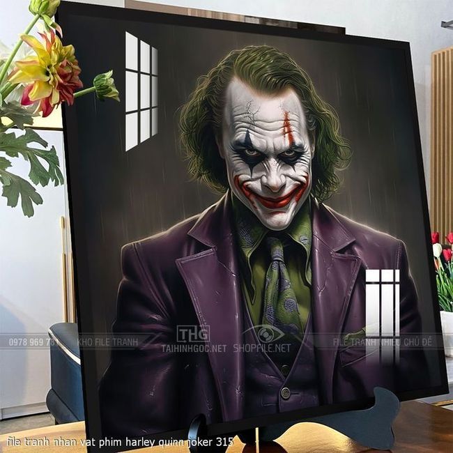 file tranh nhan vat phim harley quinn joker 315