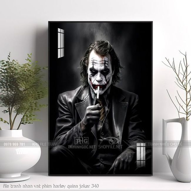 file tranh nhan vat phim harley quinn joker 340