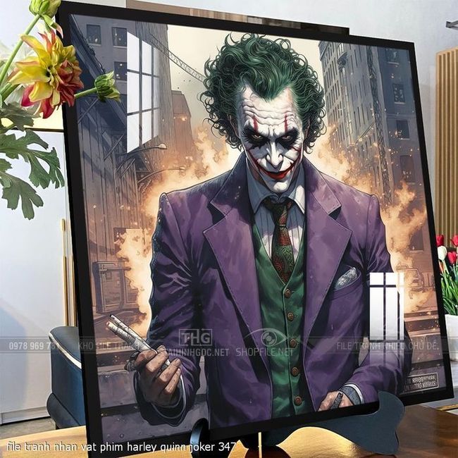file tranh nhan vat phim harley quinn joker 347