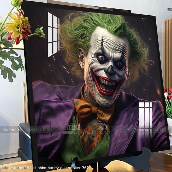 file tranh nhan vat phim harley quinn joker 361