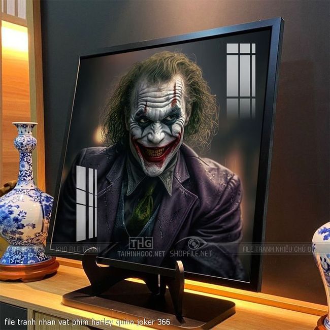 file tranh nhan vat phim harley quinn joker 366