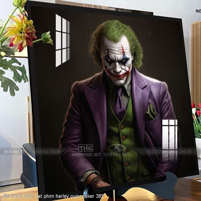 file tranh nhan vat phim harley quinn joker 385