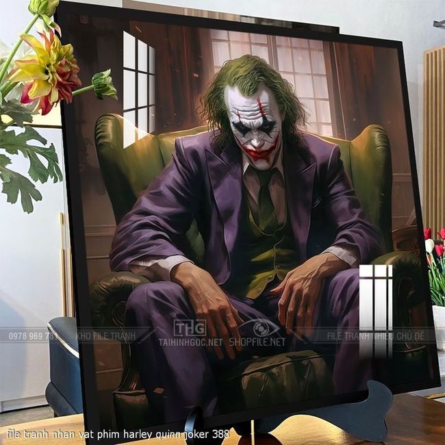 file tranh nhan vat phim harley quinn joker 388