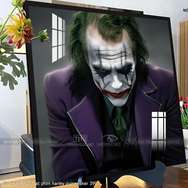 file tranh nhan vat phim harley quinn joker 399