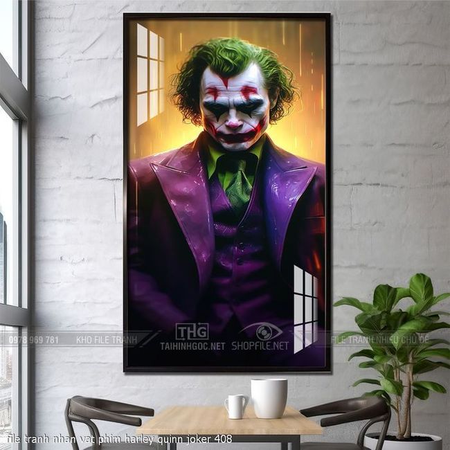 file tranh nhan vat phim harley quinn joker 408