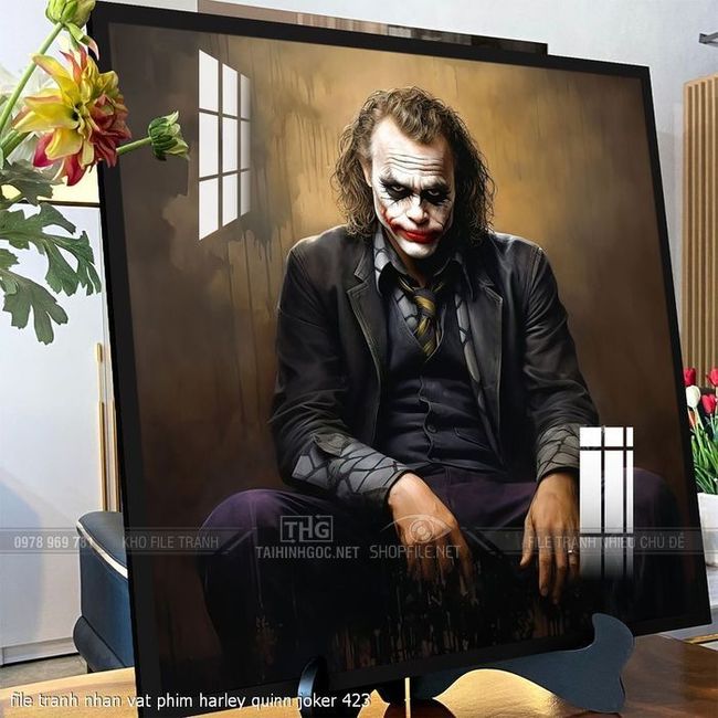 file tranh nhan vat phim harley quinn joker 423