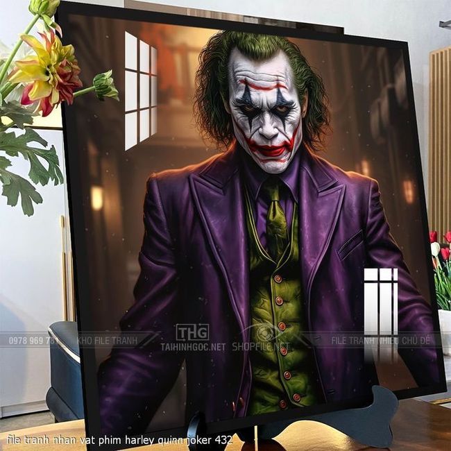 file tranh nhan vat phim harley quinn joker 432