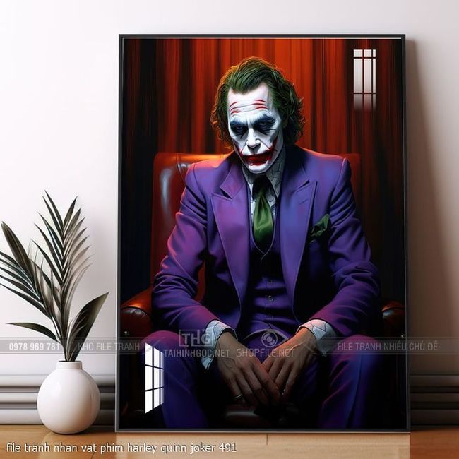 file tranh nhan vat phim harley quinn joker 491
