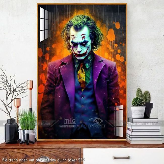 file tranh nhan vat phim harley quinn joker 535