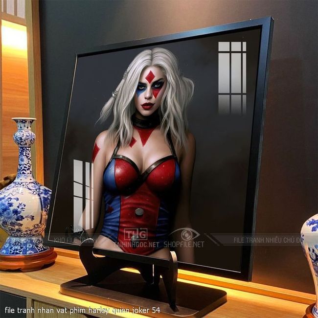 file tranh nhan vat phim harley quinn joker 54