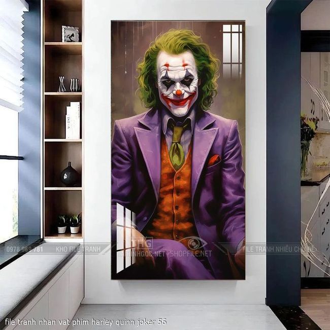 file tranh nhan vat phim harley quinn joker 56