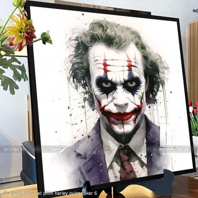 file tranh nhan vat phim harley quinn joker 6