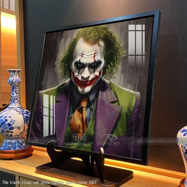 file tranh nhan vat phim harley quinn joker 667