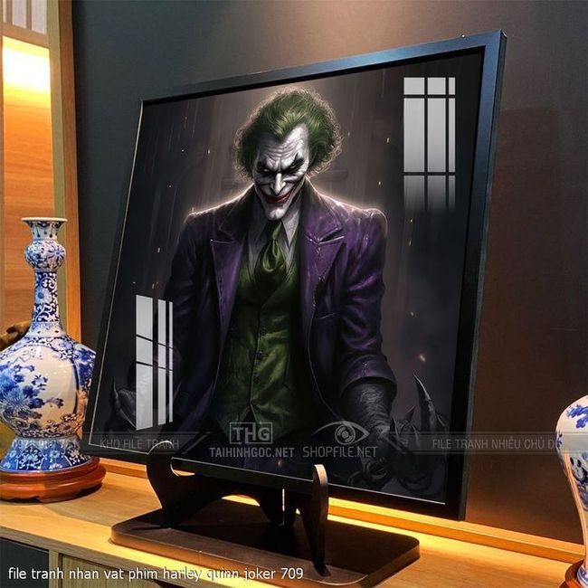 file tranh nhan vat phim harley quinn joker 709