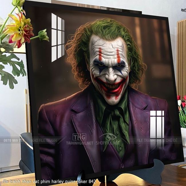 file tranh nhan vat phim harley quinn joker 842