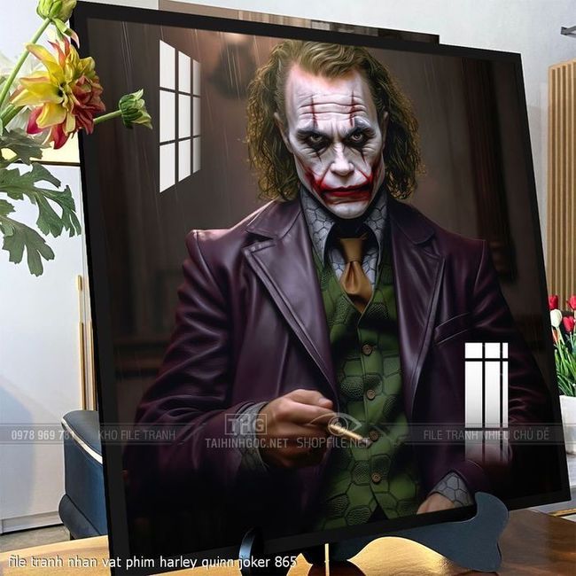 file tranh nhan vat phim harley quinn joker 865