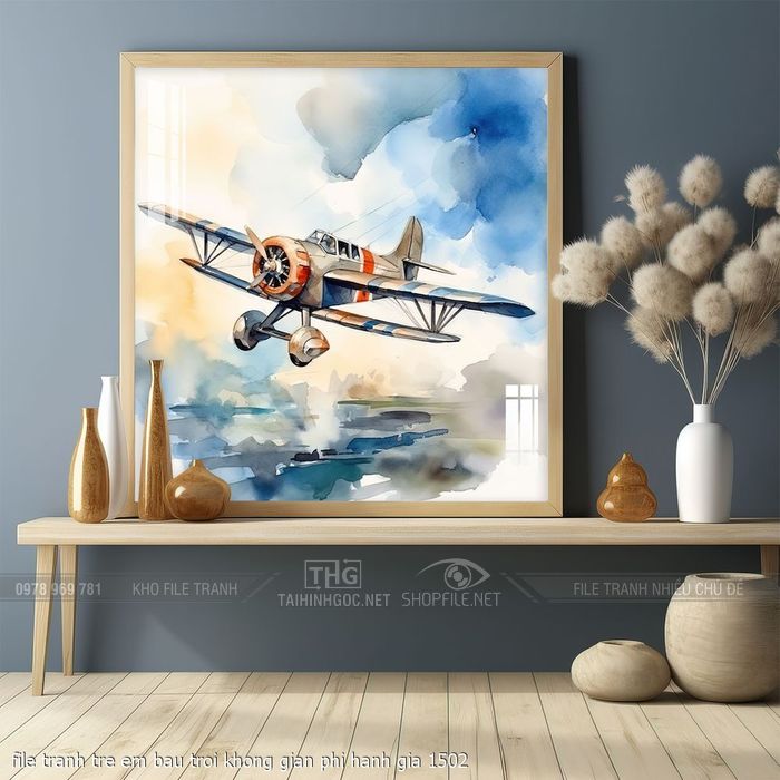 file tranh tre em bau troi khong gian phi hanh gia 1502