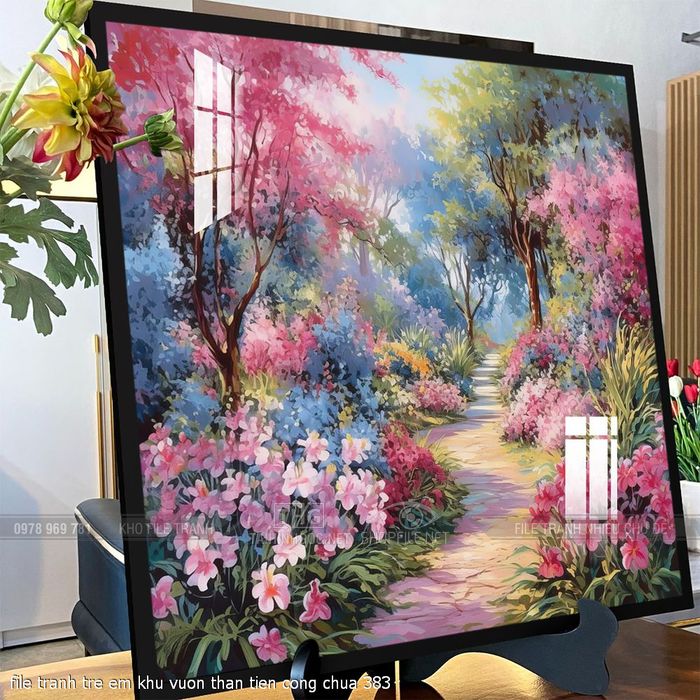 file tranh tre em khu vuon than tien cong chua 383