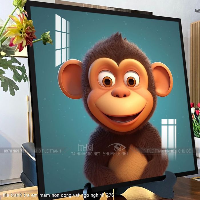 file tranh tre em mam non dong vat ngo nghinh 276