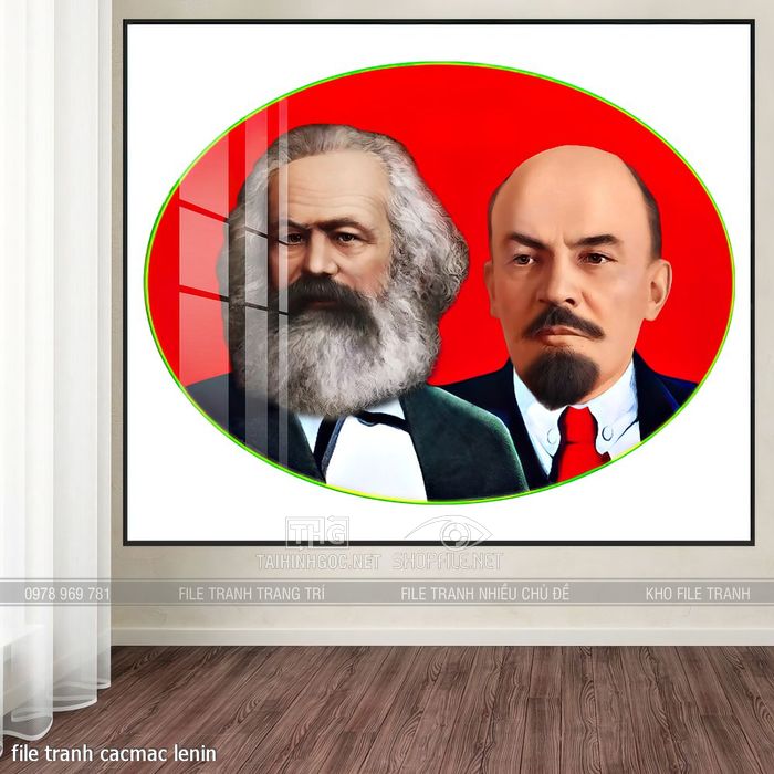 file tranh cacmac lenin