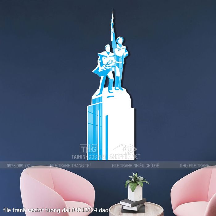 file tranh vector tuong dai 04012024 dao