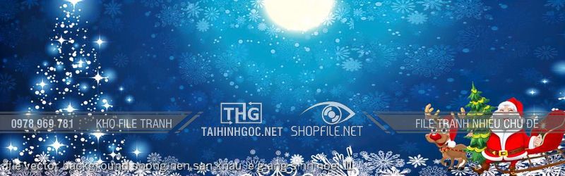 file vector background phong nen san khau le giang sinh noel 11