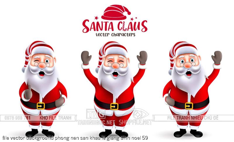 file vector background phong nen san khau le giang sinh noel 59