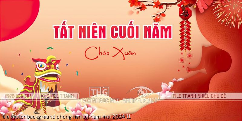 file vector background phong nen tet nam moi 2024 11