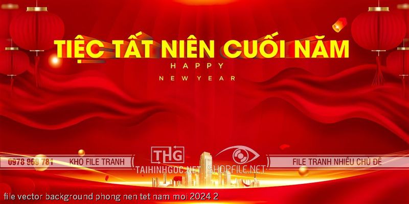 file vector background phong nen tet nam moi 2024 2