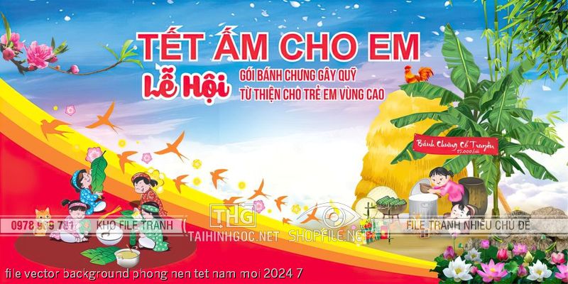 file vector background phong nen tet nam moi 2024 7