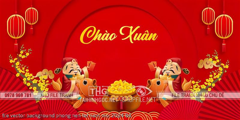 file vector background phong nen tet nam moi 2024 84